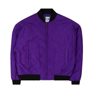 Vintage 90s Purple Bomber Jacket